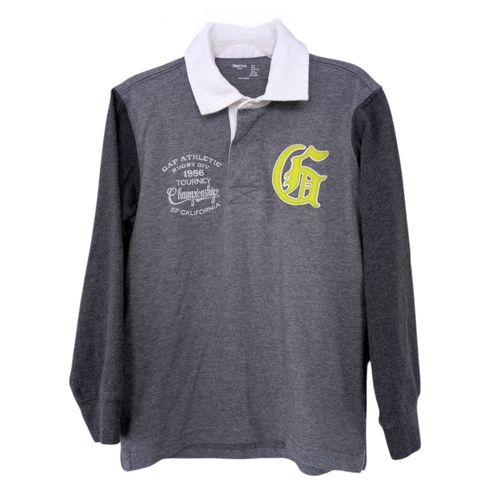 4/$25 Gap Colorblock Rugby Shirt